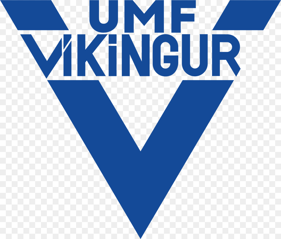 Umf Vikingur Olafsvik Football Logo Soccer Sports Vikingur Olafsvik Logo, Triangle Free Png Download