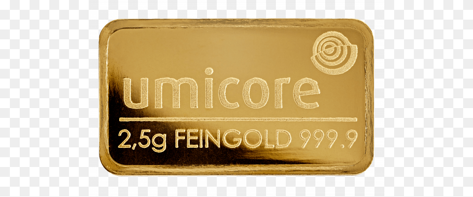Umicore Goldshop Goudbaar 25 G Umicore 5 Gram Gold Bar Free Transparent Png
