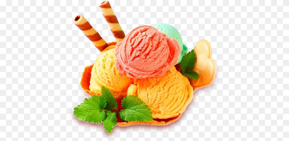 Un Cartel De Helados, Cream, Dessert, Food, Ice Cream Free Png Download