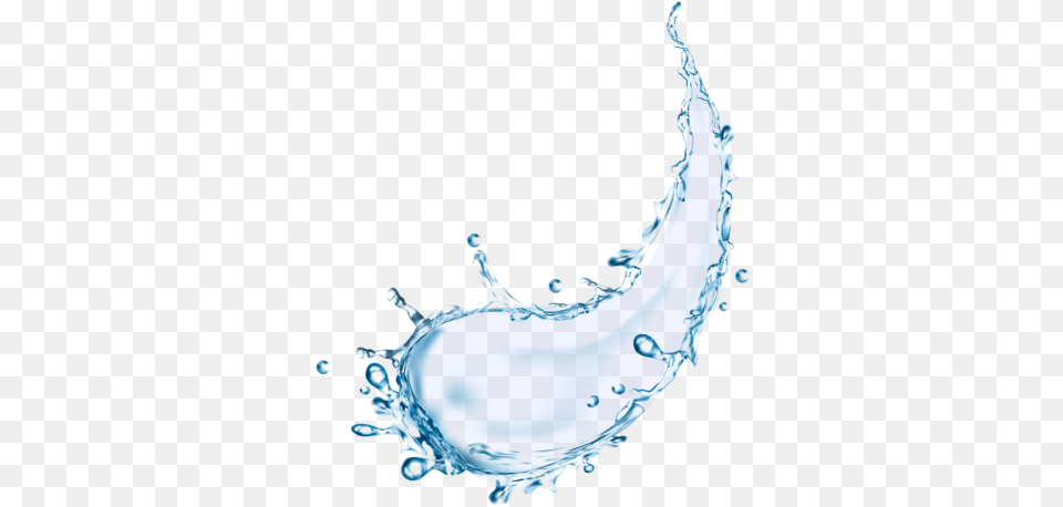 Un Chorrito De Agua Con Gotas Splash Splash Water Agua Splash Vetor, Droplet, Nature, Outdoors, Sea Free Png Download