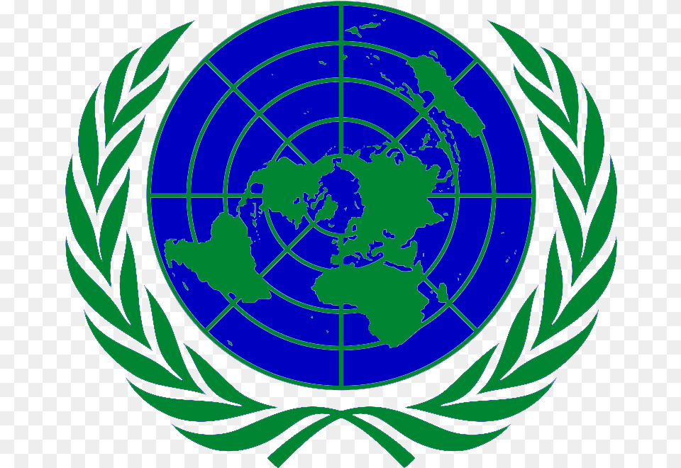 Un Logo Singapore Model United Nation, Emblem, Symbol, Astronomy, Outer Space Free Png Download