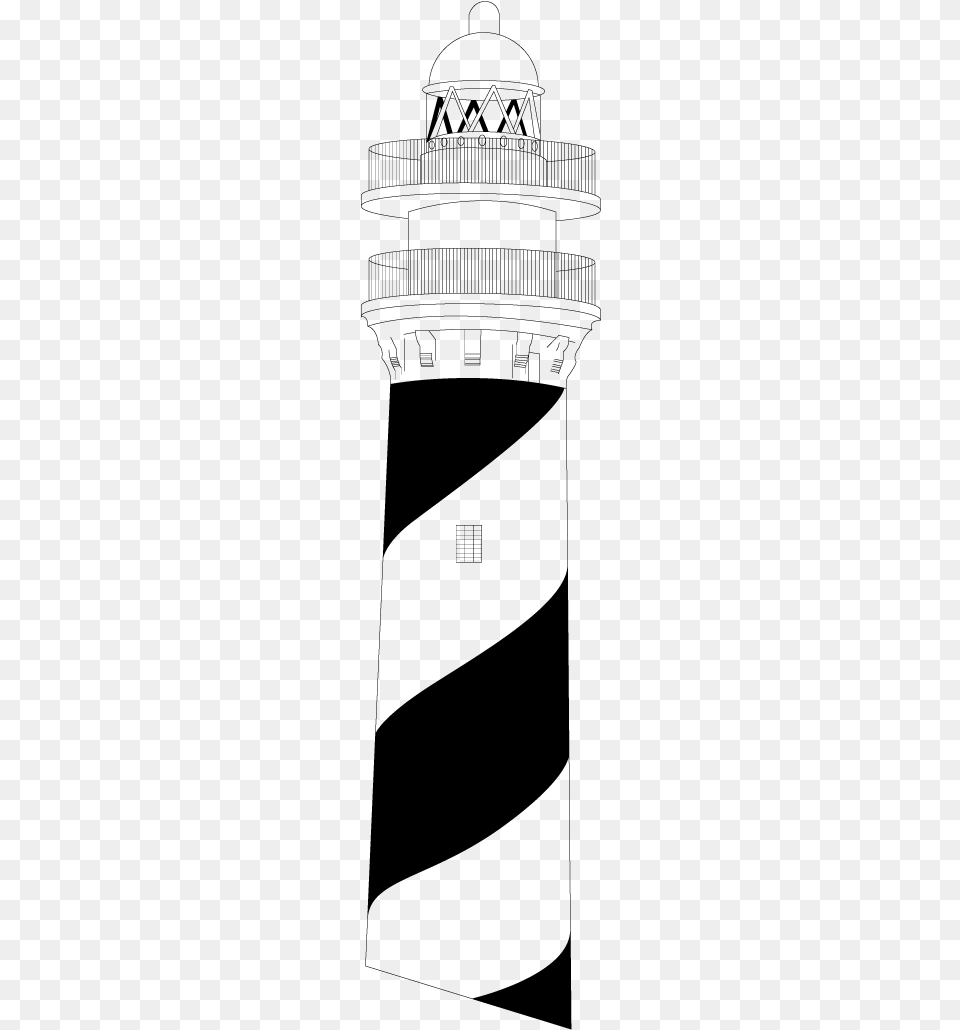 Una Lighthouse, Gray Png Image