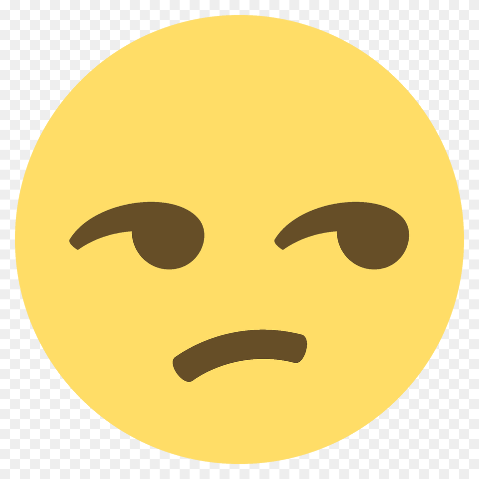 Unamused Face Emoji Clipart, Astronomy, Moon, Nature, Night Png