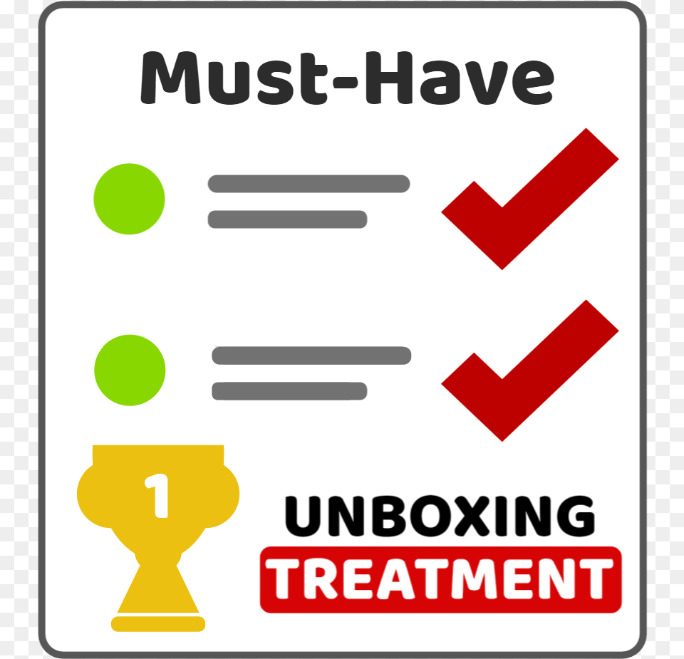 Unboxing Treatment Must Have Badge Noctua, Sign, Symbol, First Aid Png