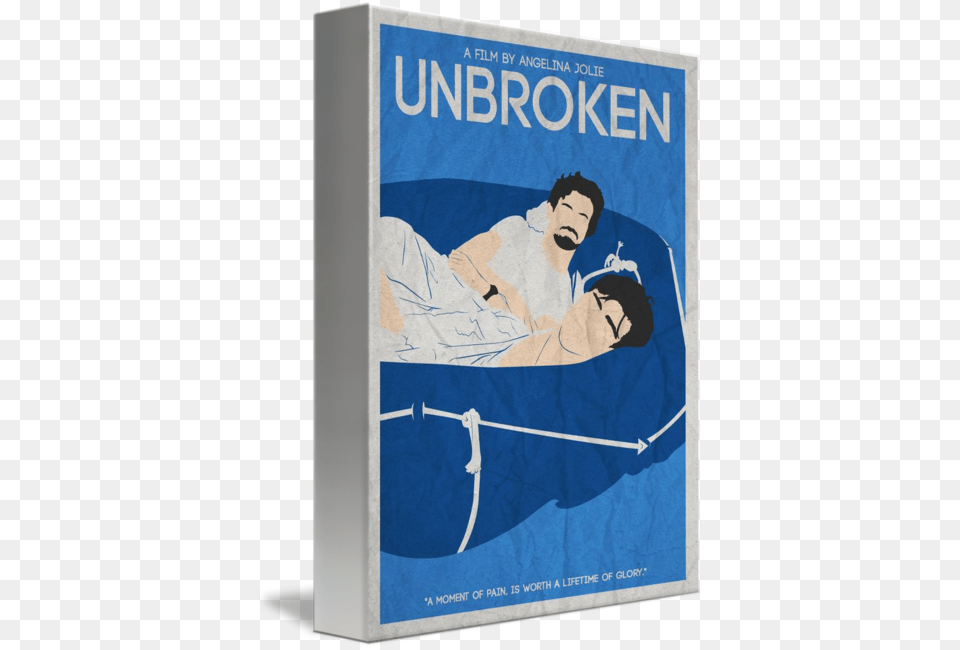 Unbroken Minimalist Movie Poster, Publication, Advertisement, Book, Person Free Png