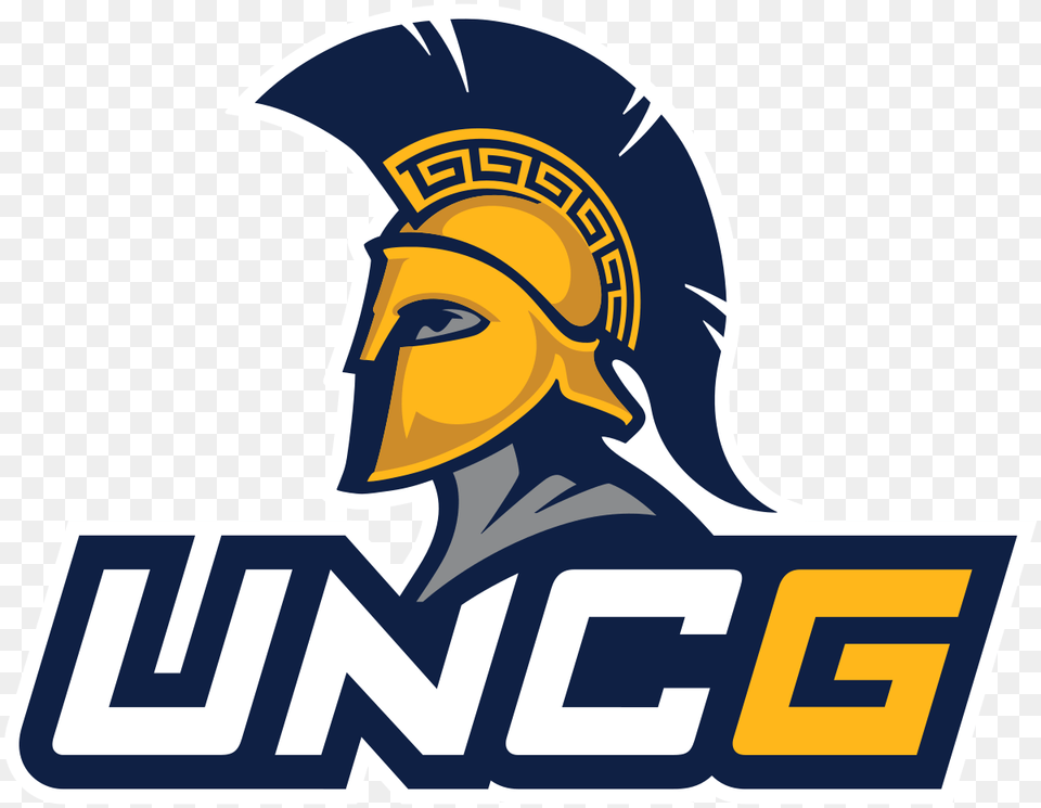 Unc Greensboro Spartans, Logo, Clothing, Hat, Swimwear Png