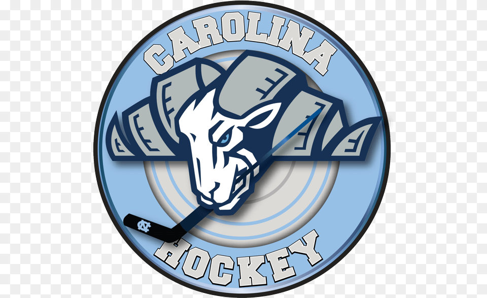 Unc Hockey U2013 North Carolina Tar Heels Logo, Clothing, Glove, Emblem, Symbol Free Png