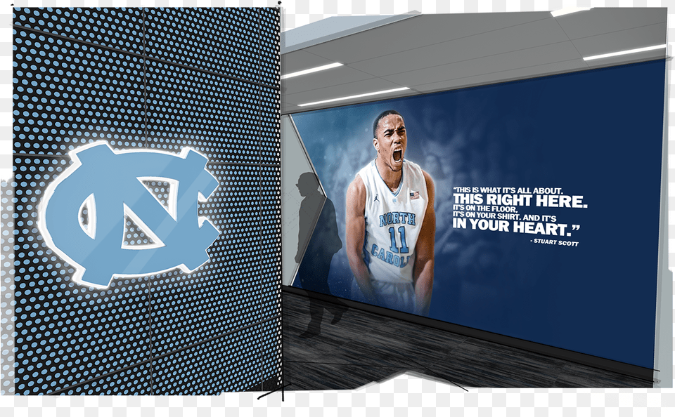 Unc Mens Basketball Facility For Basketball, Adult, Person, Man, Male Free Png