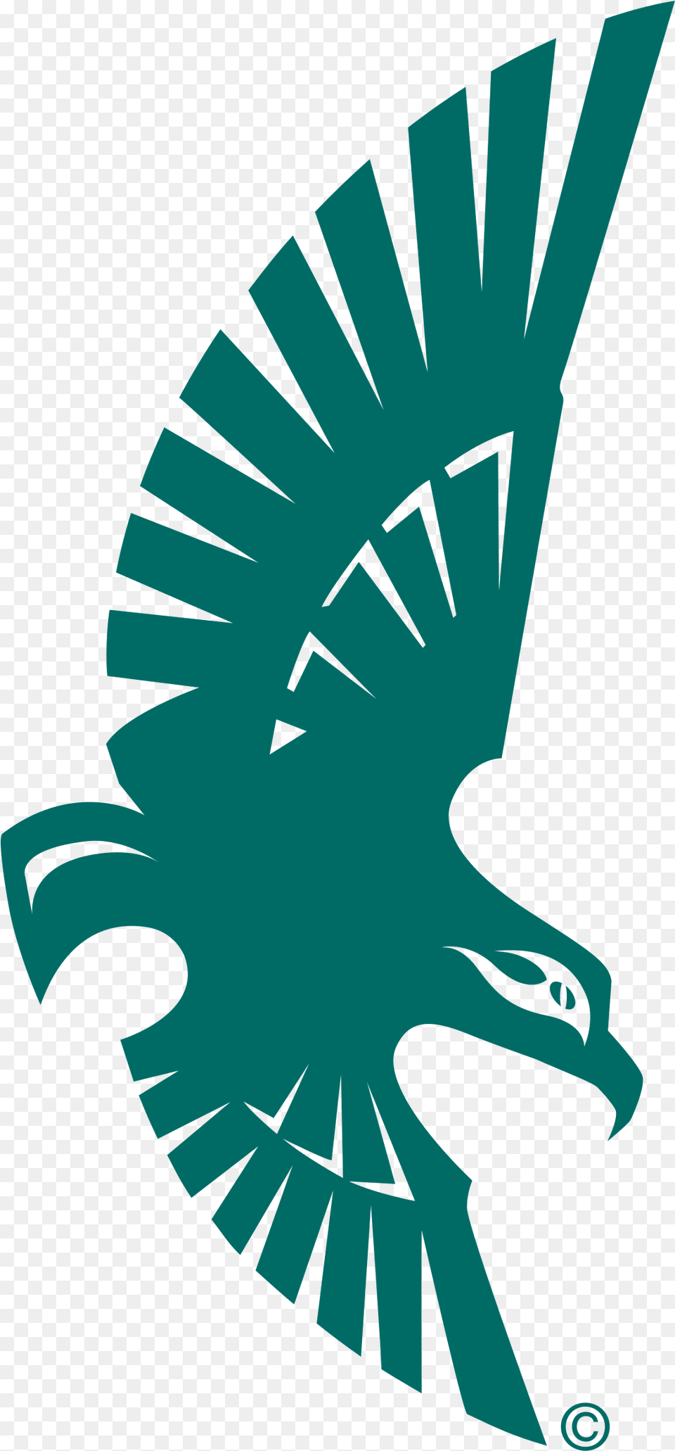 Unc Wilmington Seahawks Logo, Animal, Bird, Vulture, Beak Png