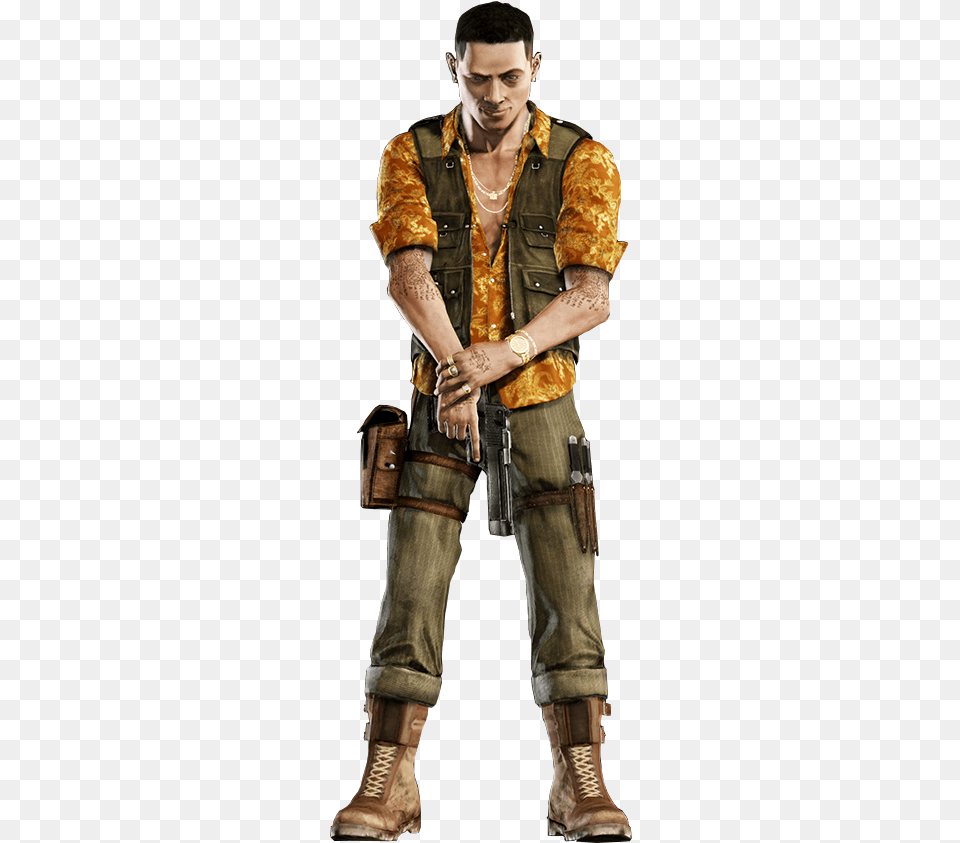 Uncharted Clipart Uncharted Drake S Uncharted 2 Nathan Drake, Weapon, Vest, Clothing, Firearm Free Png Download