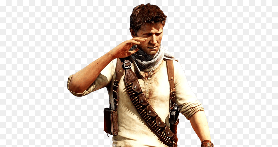 Uncharted Man, Adult, Face, Head, Male Png Image