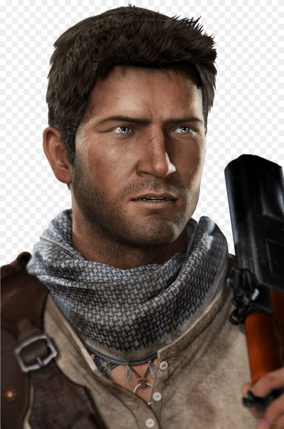 Uncharted Nathan Drake, Head, Portrait, Photography, Face Free Transparent Png