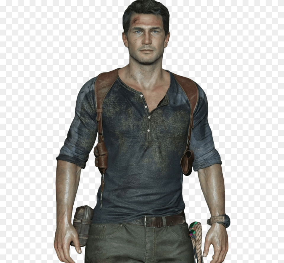 Uncharted Nathan Drake, Accessories, Person, Man, Male Png Image