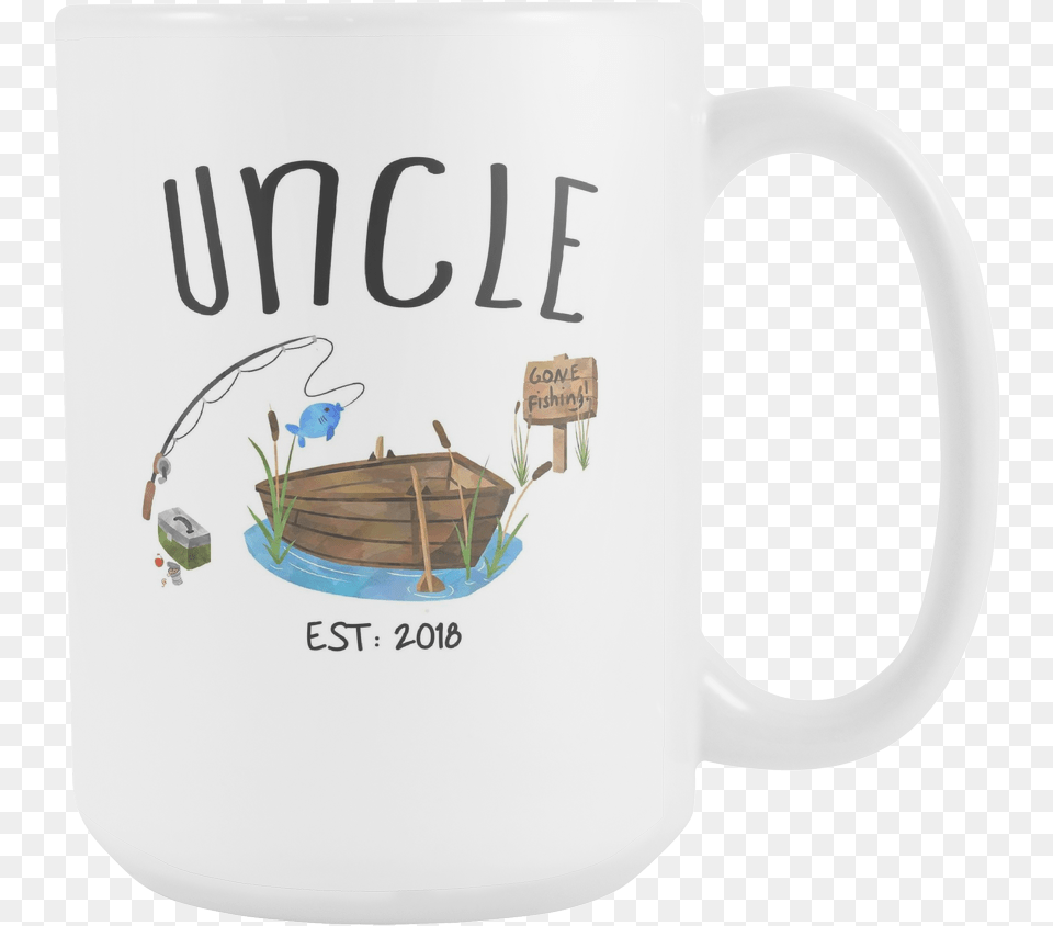 Uncle Gone Fishing 15oz Mug Coffee Cup, Beverage, Coffee Cup Png Image