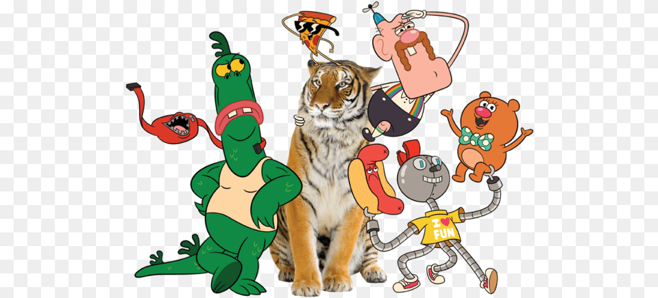 Uncle Grandpa Uncle Grandpa And Friends, Animal, Mammal, Tiger, Wildlife Free Transparent Png