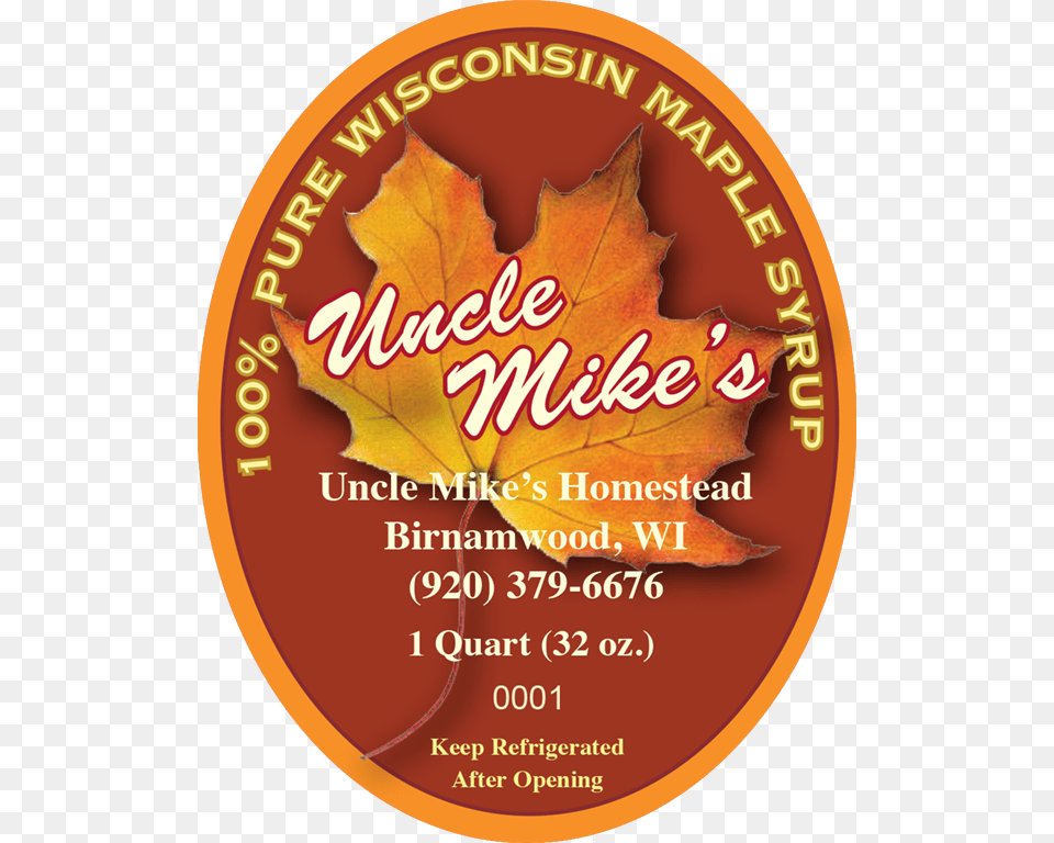Uncle Mike S Homestead Label, Advertisement, Leaf, Plant, Poster Png Image