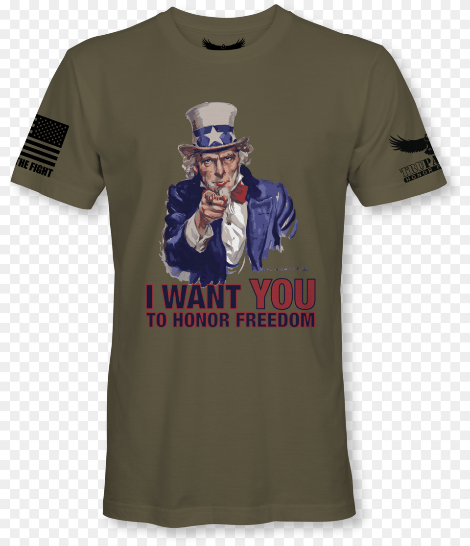 Uncle Sam, Clothing, Shirt, T-shirt, Adult Png