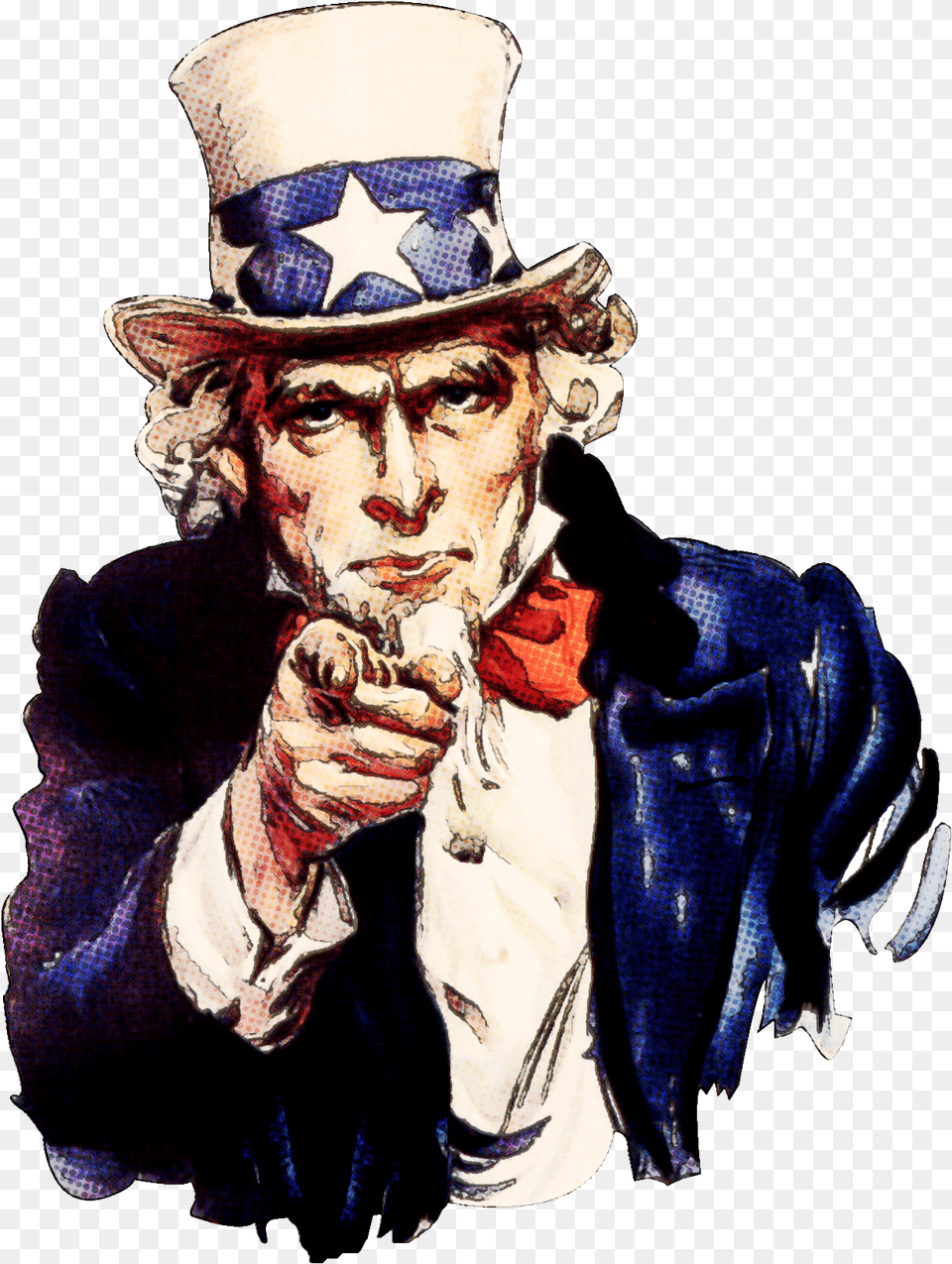Uncle Sam, Portrait, Photography, Person, Face Free Png Download