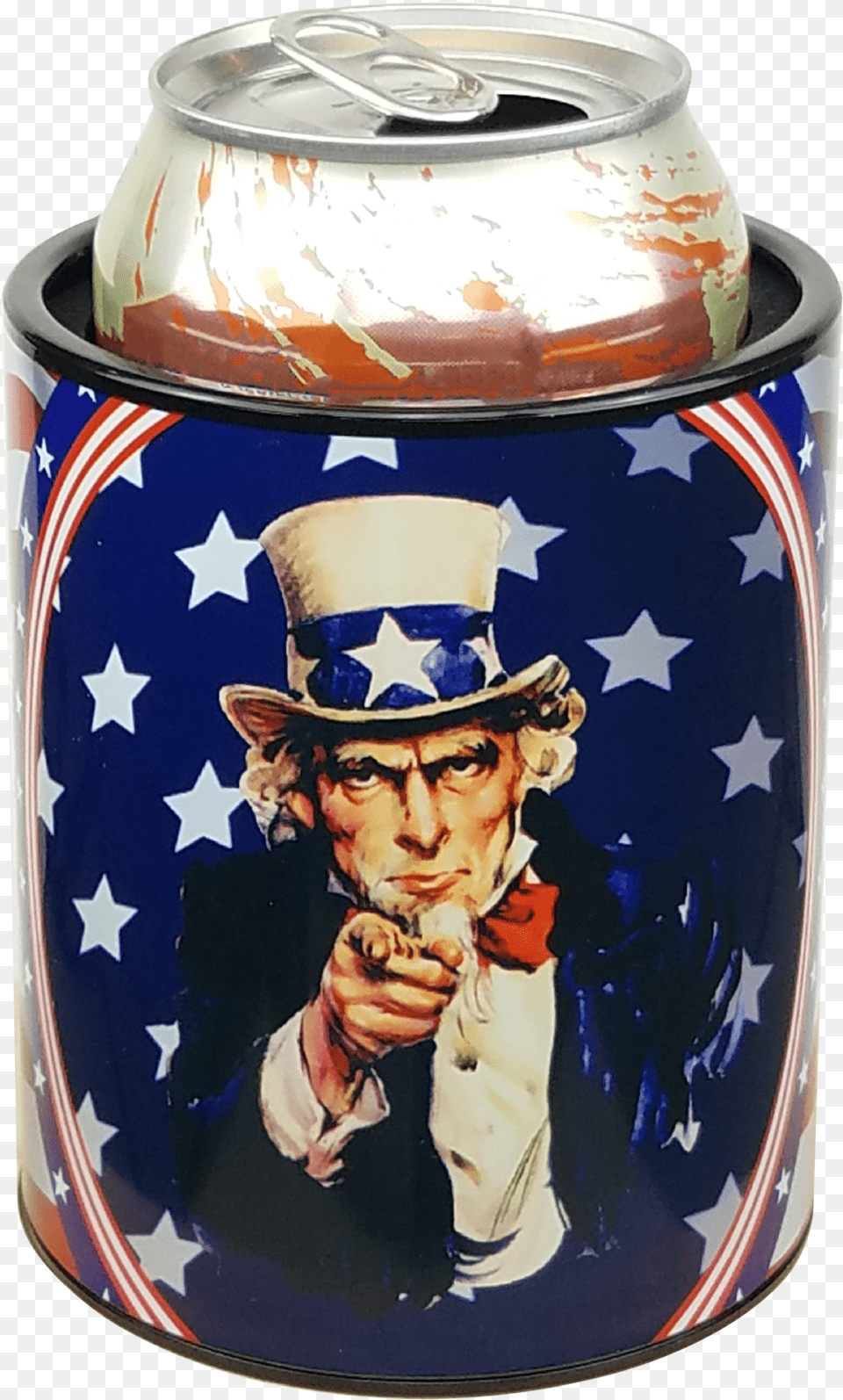 Uncle Sam, Tin, Adult, Male, Man Png