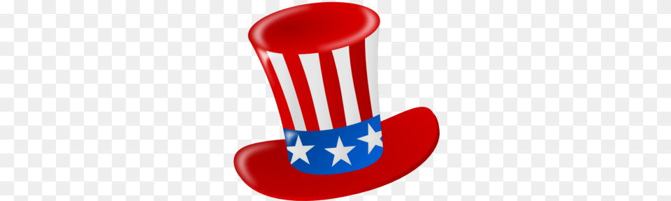 Uncle Sam American Hat Clip Art For Web, Clothing, Food, Ketchup Free Transparent Png