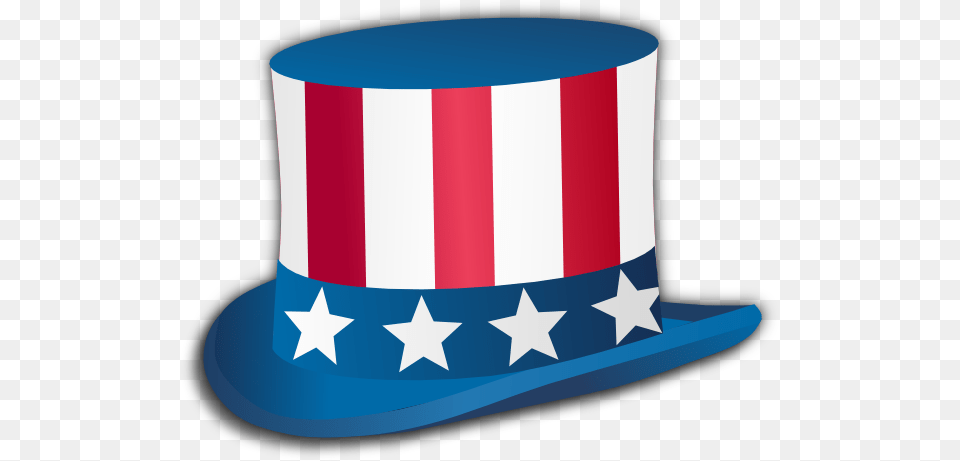 Uncle Sam Fourth Of July Hat Clip Art, Clothing, Cowboy Hat, First Aid Png
