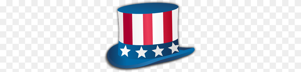 Uncle Sam Fourth Of July Hat Clip Arts For Web, Clothing, Cowboy Hat Png Image