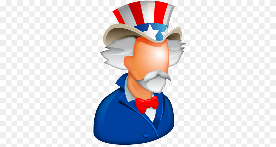 Uncle Sam Icon Large Boss Iconset Aha Soft, Accessories, Formal Wear, Tie, Clothing Free Png Download