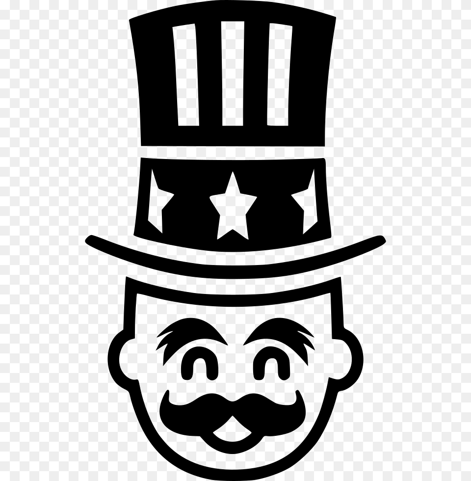 Uncle Sam Portable Network Graphics, Stencil, Symbol, Face, Head Png