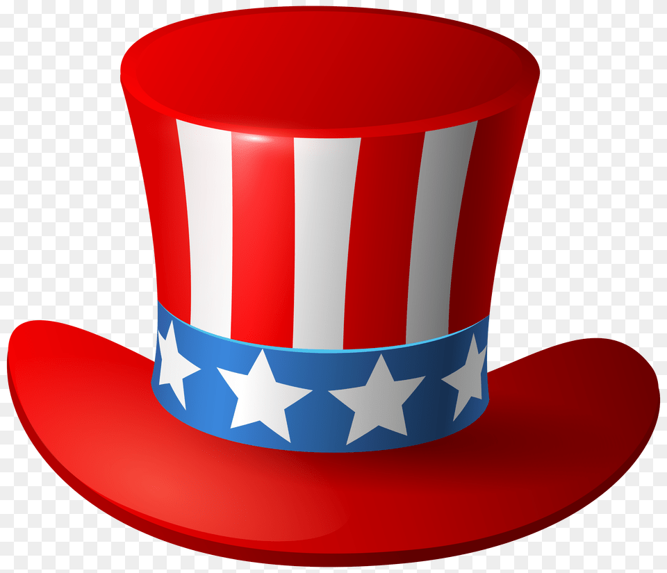 Uncle Sam Usa Hat Clipart, Clothing, Cowboy Hat, Food, Ketchup Free Transparent Png