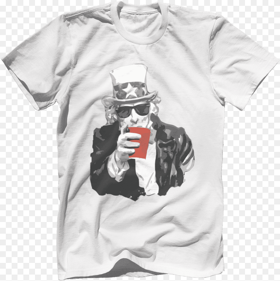 Uncle Sam Wants Brew Shirts Print Brains Premium Men, Clothing, T-shirt, Shirt, Baby Free Png