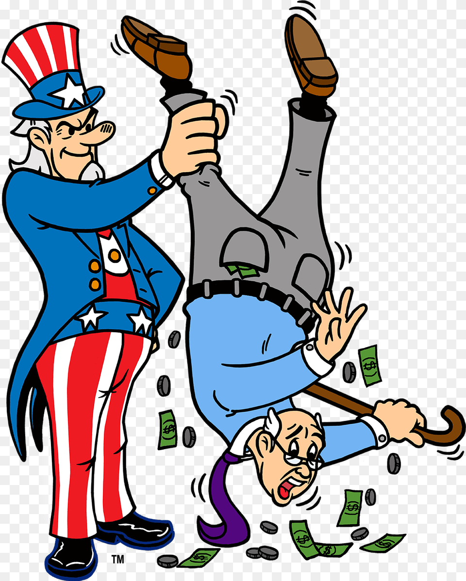 Uncle Sam Wants Taxes, Book, Comics, Publication, Person Free Transparent Png