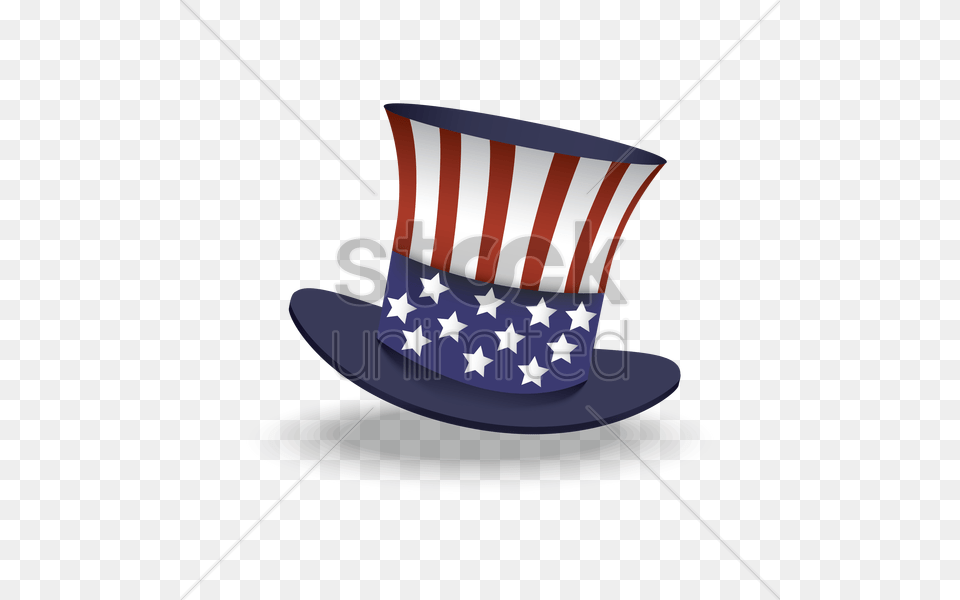 Uncle Sams Hat Vector Clothing, American Flag, Flag, Saucer Png Image