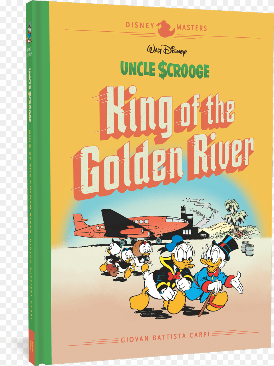 Uncle Scrooge King Of The Golden River, Publication, Book, Aircraft, Transportation Png Image