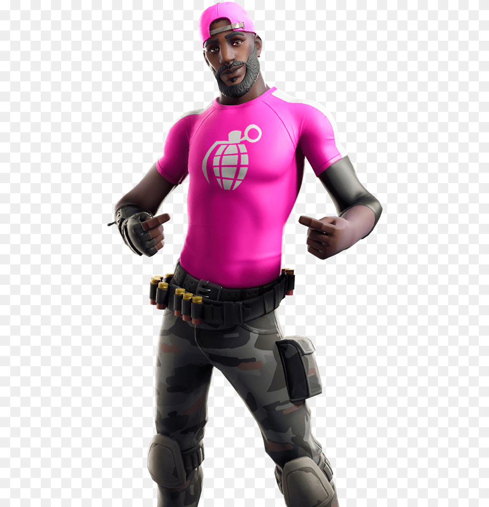 Uncommon Lt Fortnite Symbol Stalwart, Person, People, Adult, Man Png