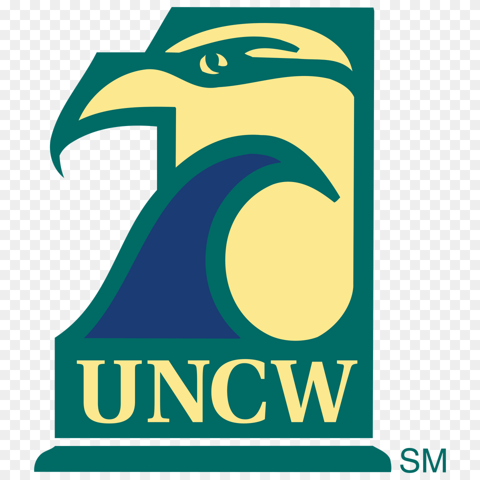 Uncw Seahawks Logo Transparent Vector, Animal, Beak, Bird Free Png