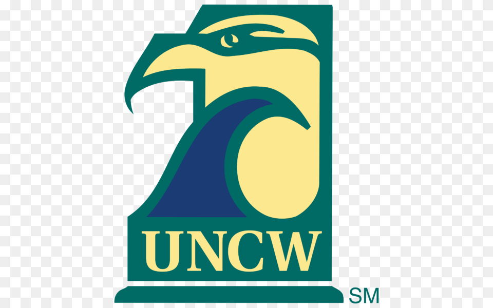 Uncw Seahawks Logo Transparent Vector, Animal, Beak, Bird Png Image