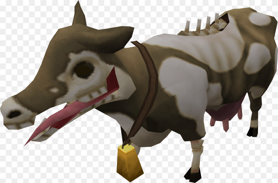Undead Cow Osrs, Animal, Bull, Mammal, Cattle Png Image