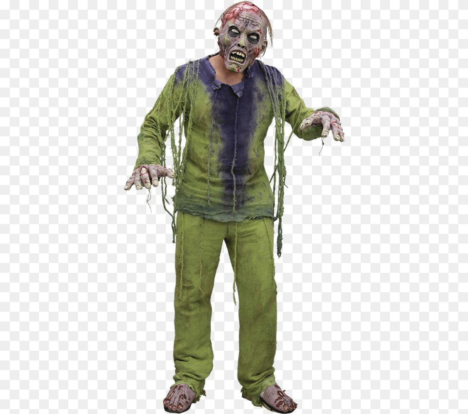 Undead Zombie Costume, Adult, Clothing, Male, Man Free Transparent Png