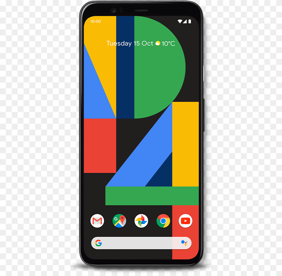 Undefined Just Black Front Google Pixel 4 Xl, Electronics, Mobile Phone, Phone Png Image