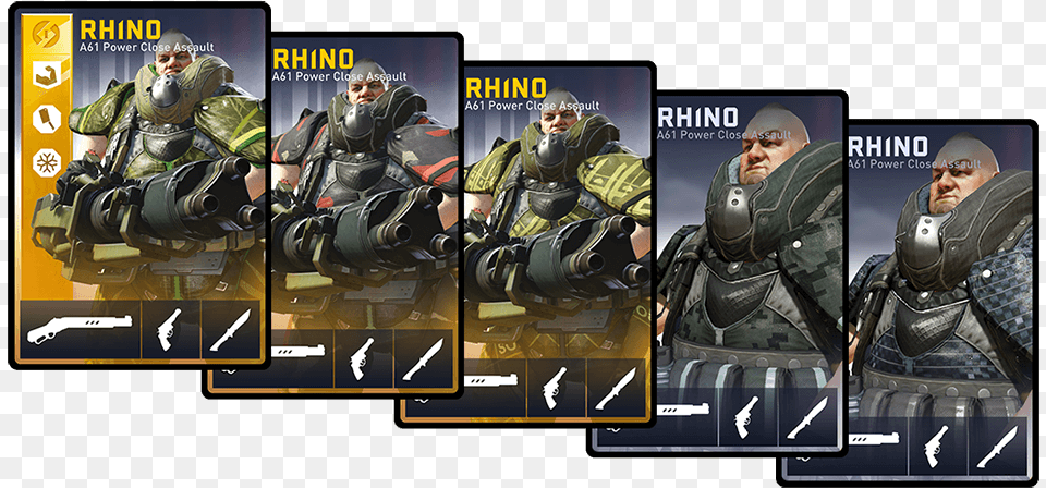 Undefined Rhino Loadout Cards, Adult, Man, Male, Person Free Png Download