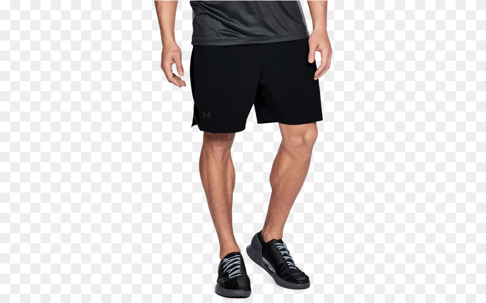 Under Armour Forge 7 Tennis Shorts Board Short, Clothing, Adult, Shoe, Person Free Transparent Png