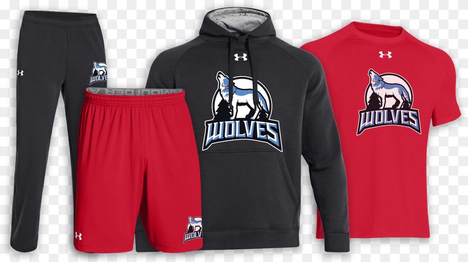 Under Armour Training Pack Hoodie, Clothing, Knitwear, Shorts, Sweater Png Image