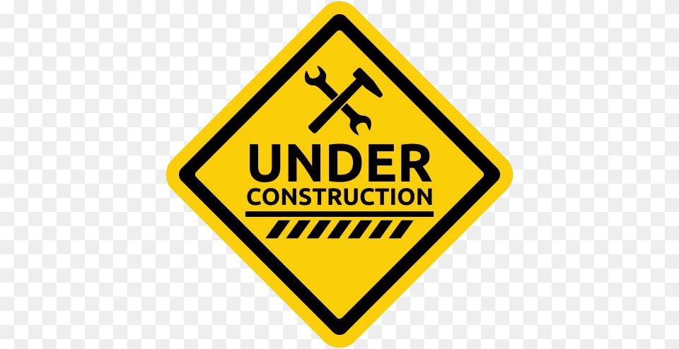 Under Construction, Sign, Symbol, Road Sign Png