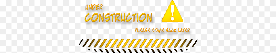 Under Construction, Triangle, Dynamite, Weapon Png Image
