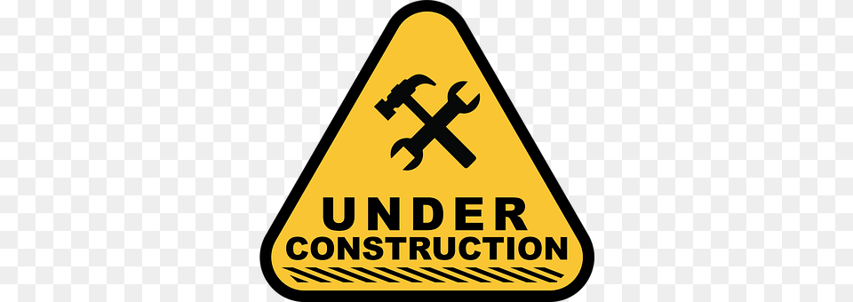 Under Construction Sign, Symbol, Road Sign Free Png