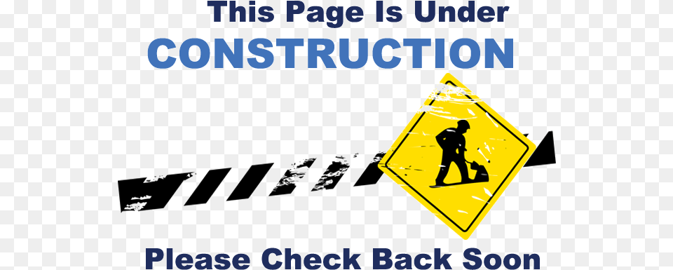 Under Construction, Sign, Symbol, Person, Road Sign Free Png Download