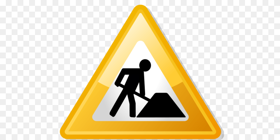 Under Construction, Sign, Symbol, Road Sign Png Image