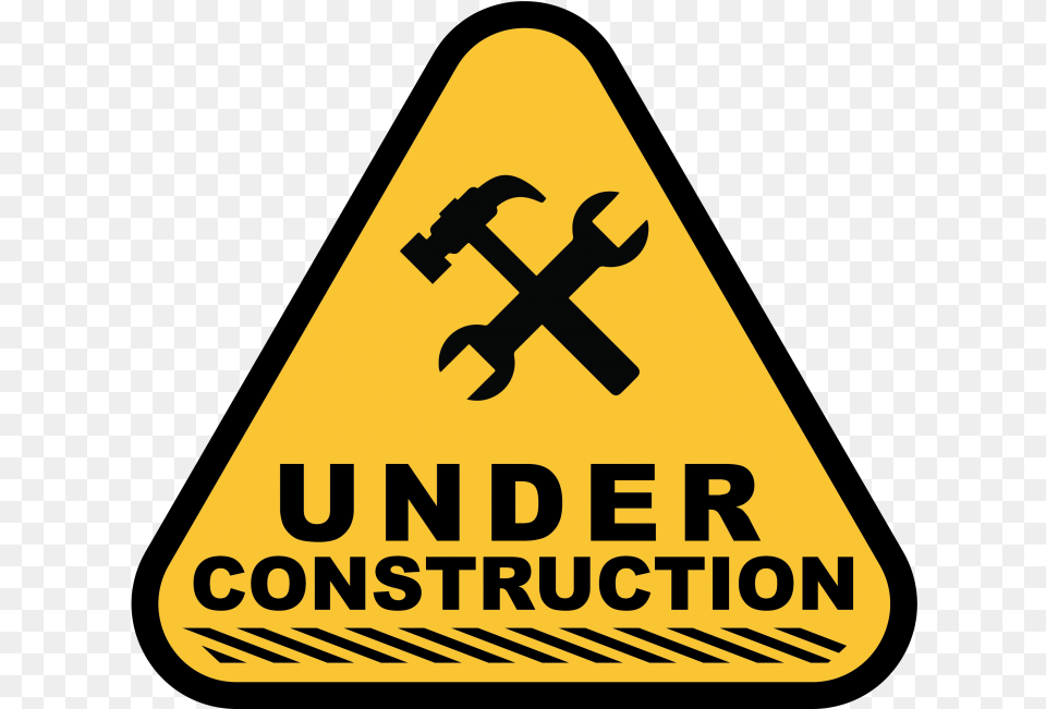 Under Construction, Sign, Symbol, Road Sign Png