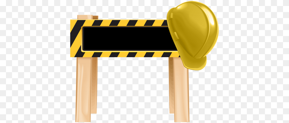 Under Construction Barrier Clip Art Construction Clip Art, Clothing, Fence, Hardhat, Helmet Png Image