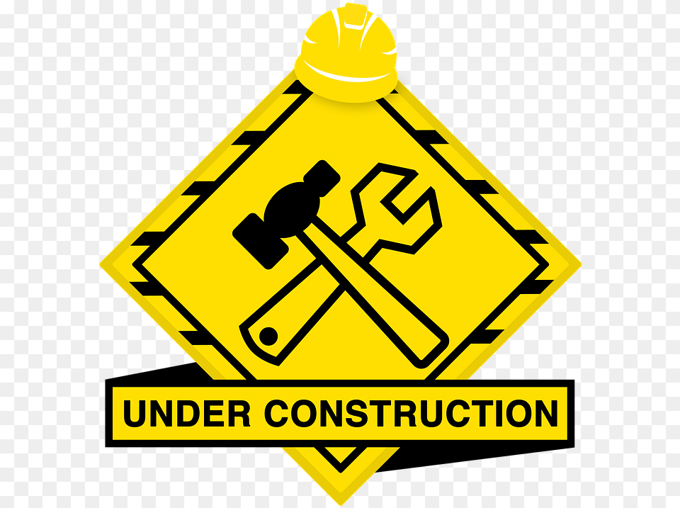 Under Construction Building Website Working Bild Webseite In Arbeit, Sign, Symbol, Clothing, Hardhat Png Image